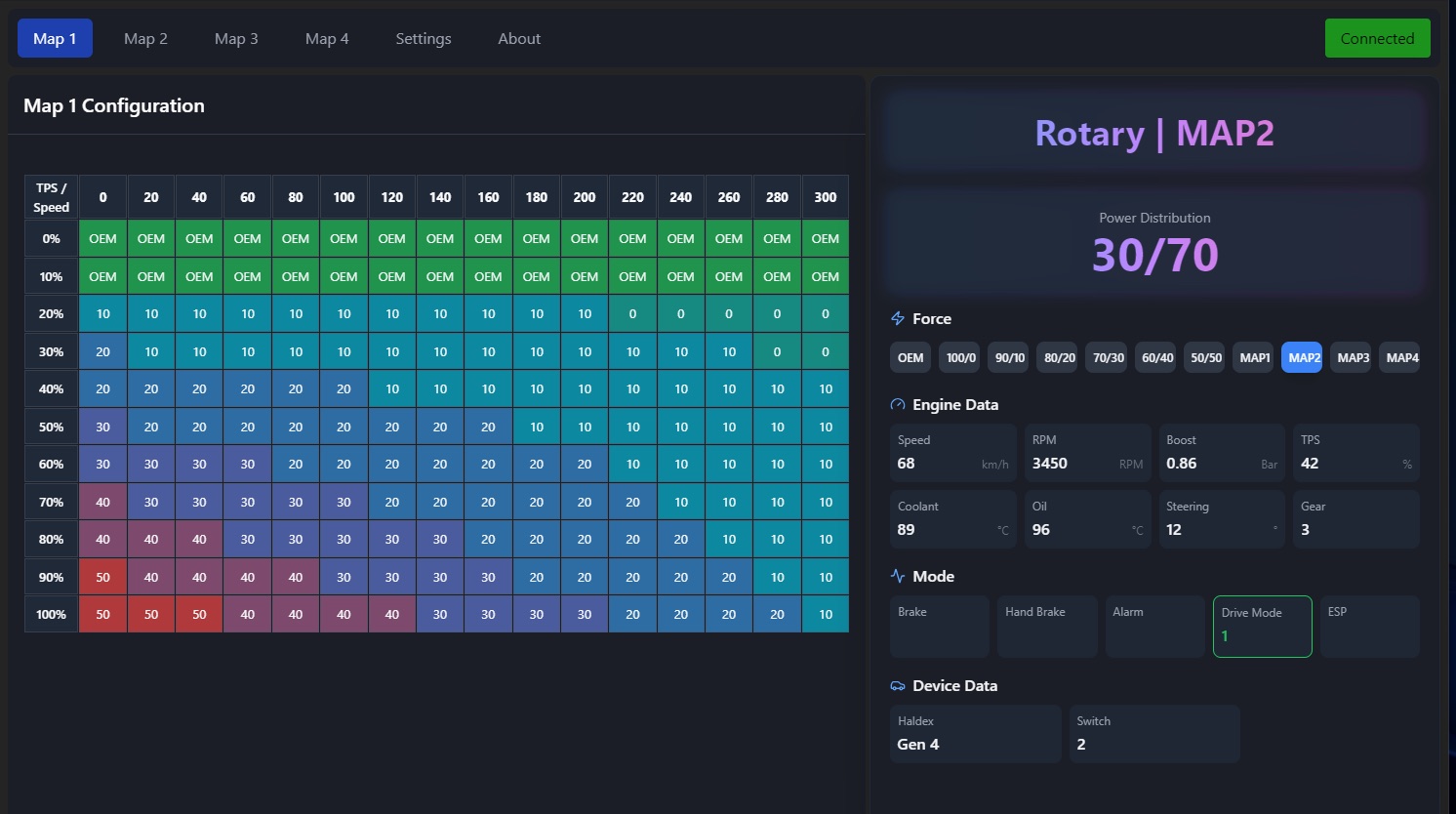 iBoost Configurator product screenshot